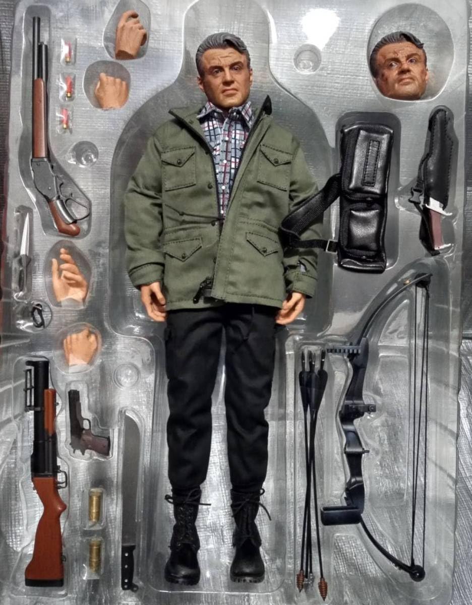 Amazon.co.jp: 1/6 ランボー ラスト・ブラッド アクションフィギュア