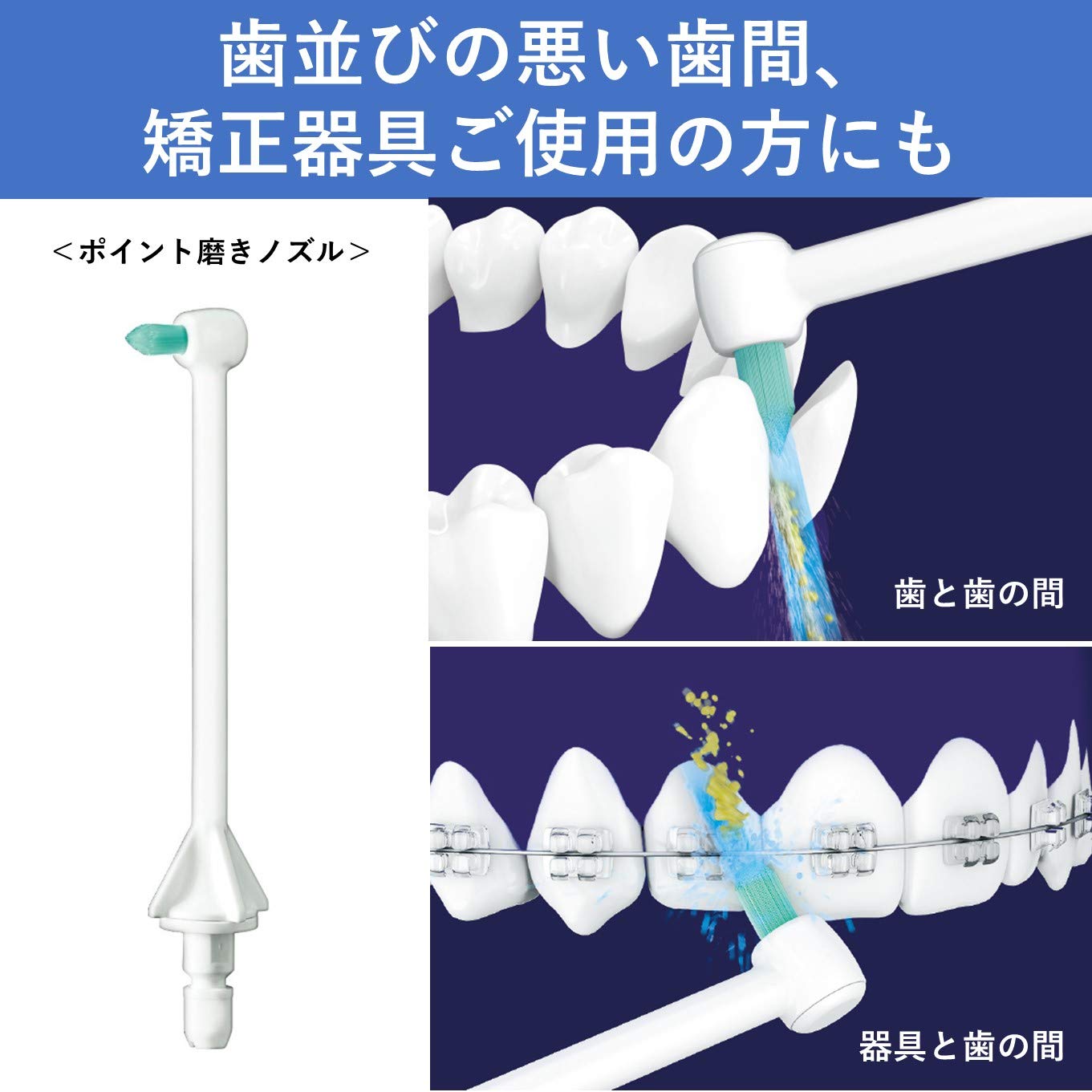 Amazon | パナソニック 口腔洗浄器 ジェットウォッシャー ドルツ 白 EW