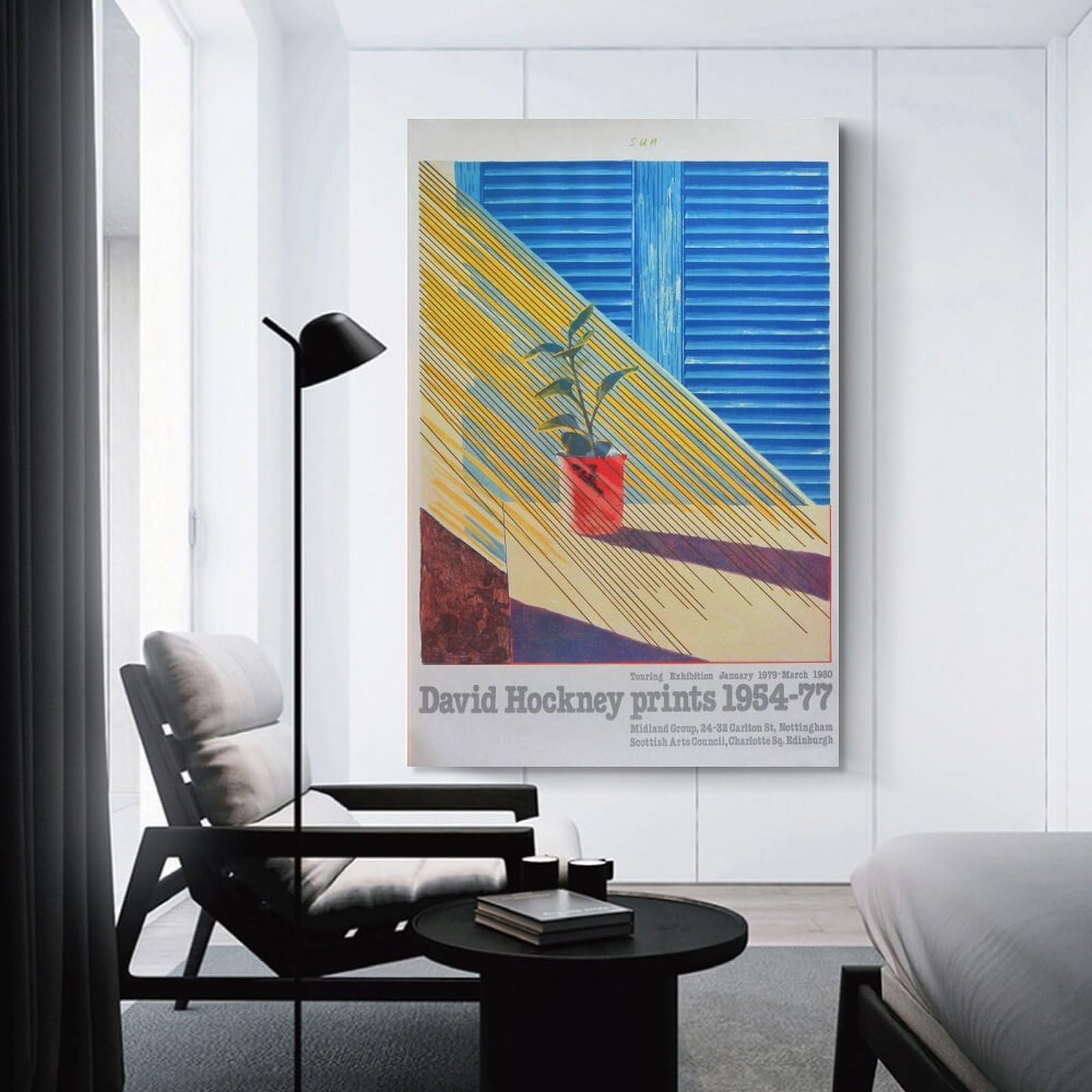 Amazon.co.jp: David Hockneyデイヴィッド・ホックニー ポスター 展覧