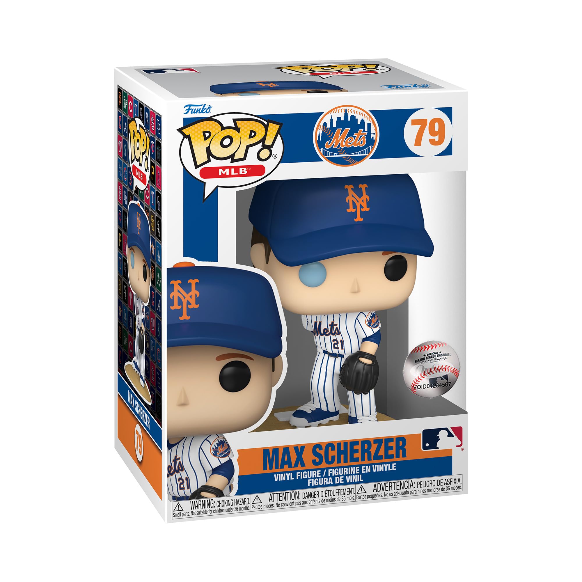 Funko POP MLB: Dodgers- Max Scherzer(HMJersey) : Funko MLB Series