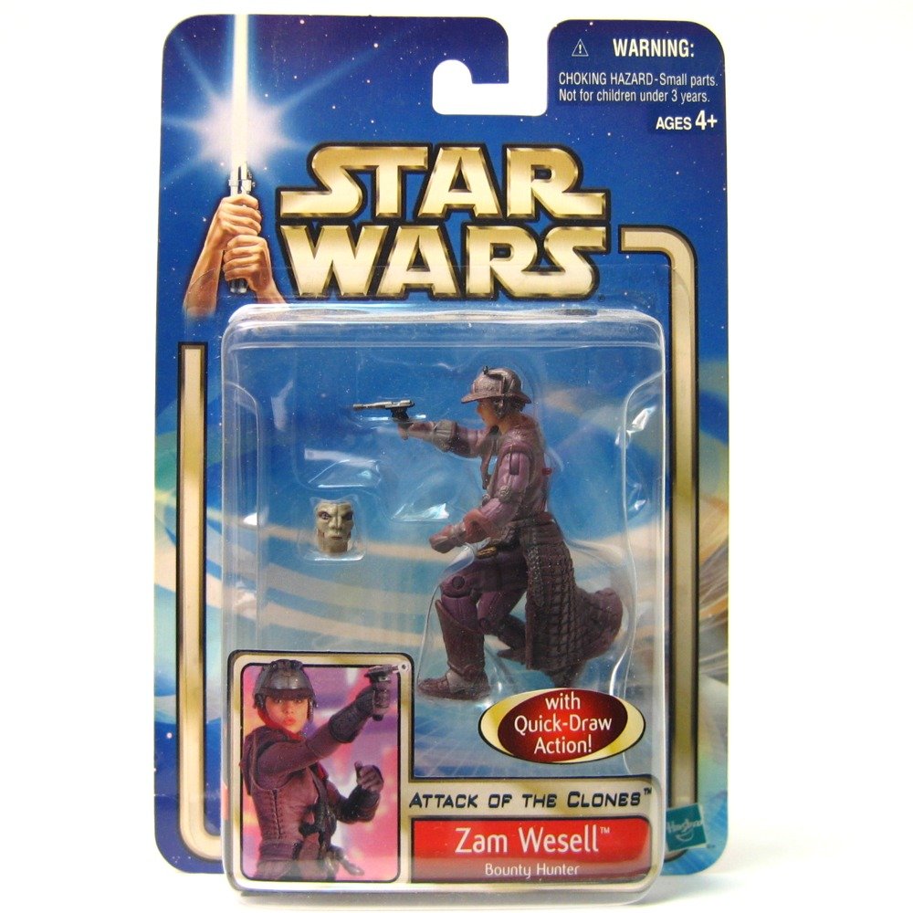 Amazon.com: Star Wars Saga 2002 Zam Wesell (Attack of the Clones
