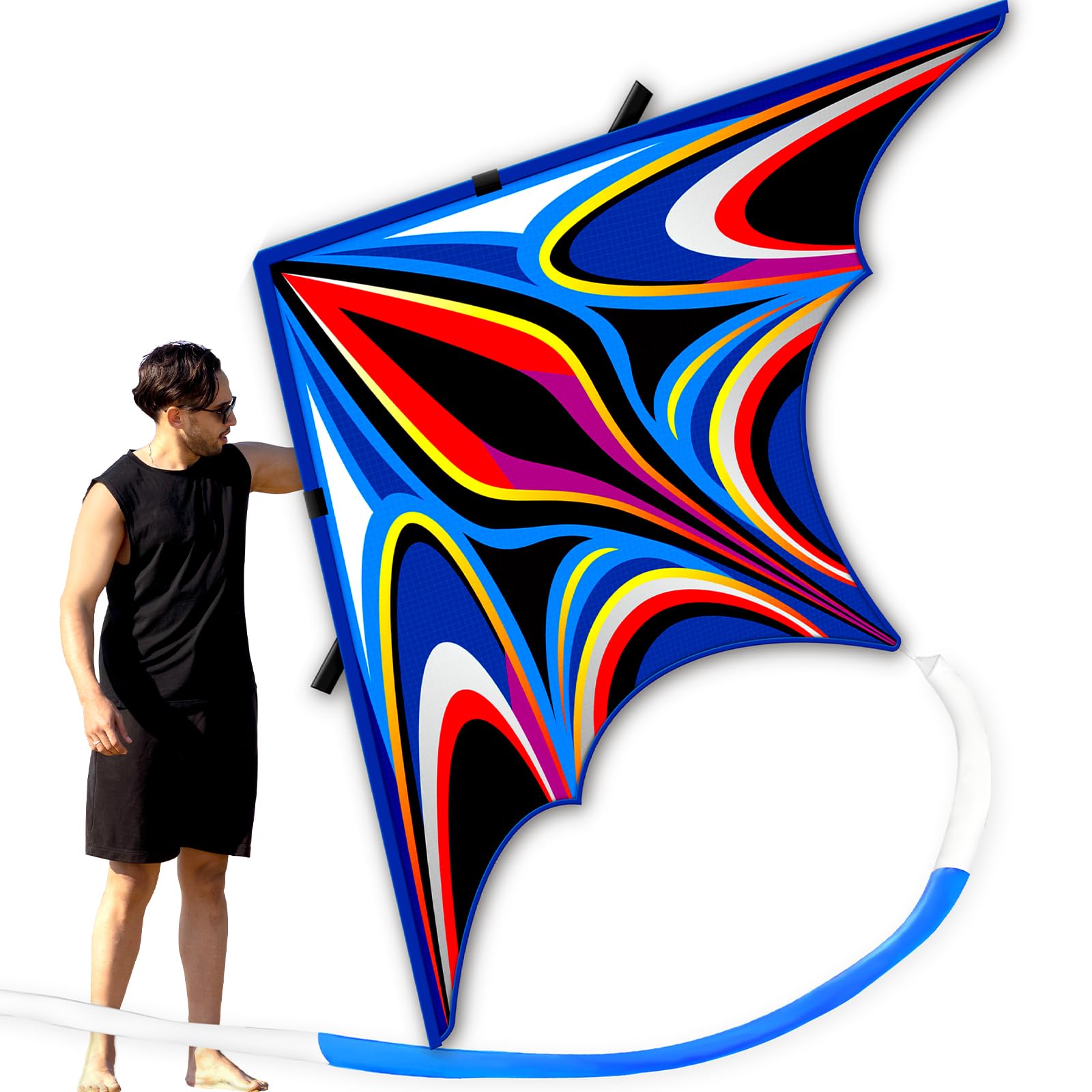 Amazon.com: SGftre Delta Kite for Kids & Adults，Extremely Easy to