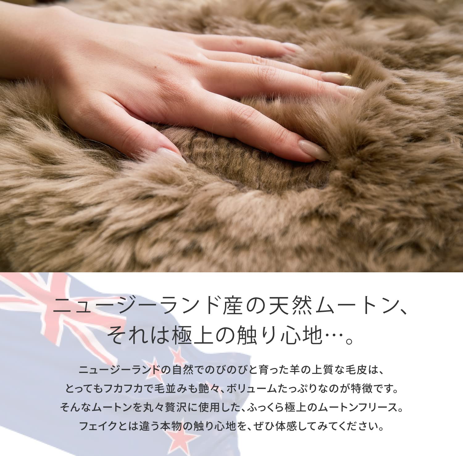 Amazon.co.jp: Hagihara Shearling Brown, Approx. 23.6 x 35.4 inches