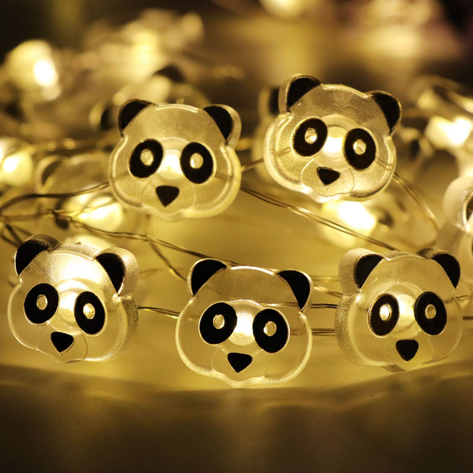 Amazon.com: Supergift Panda LED String Lights 10ft 30 LEDs Party