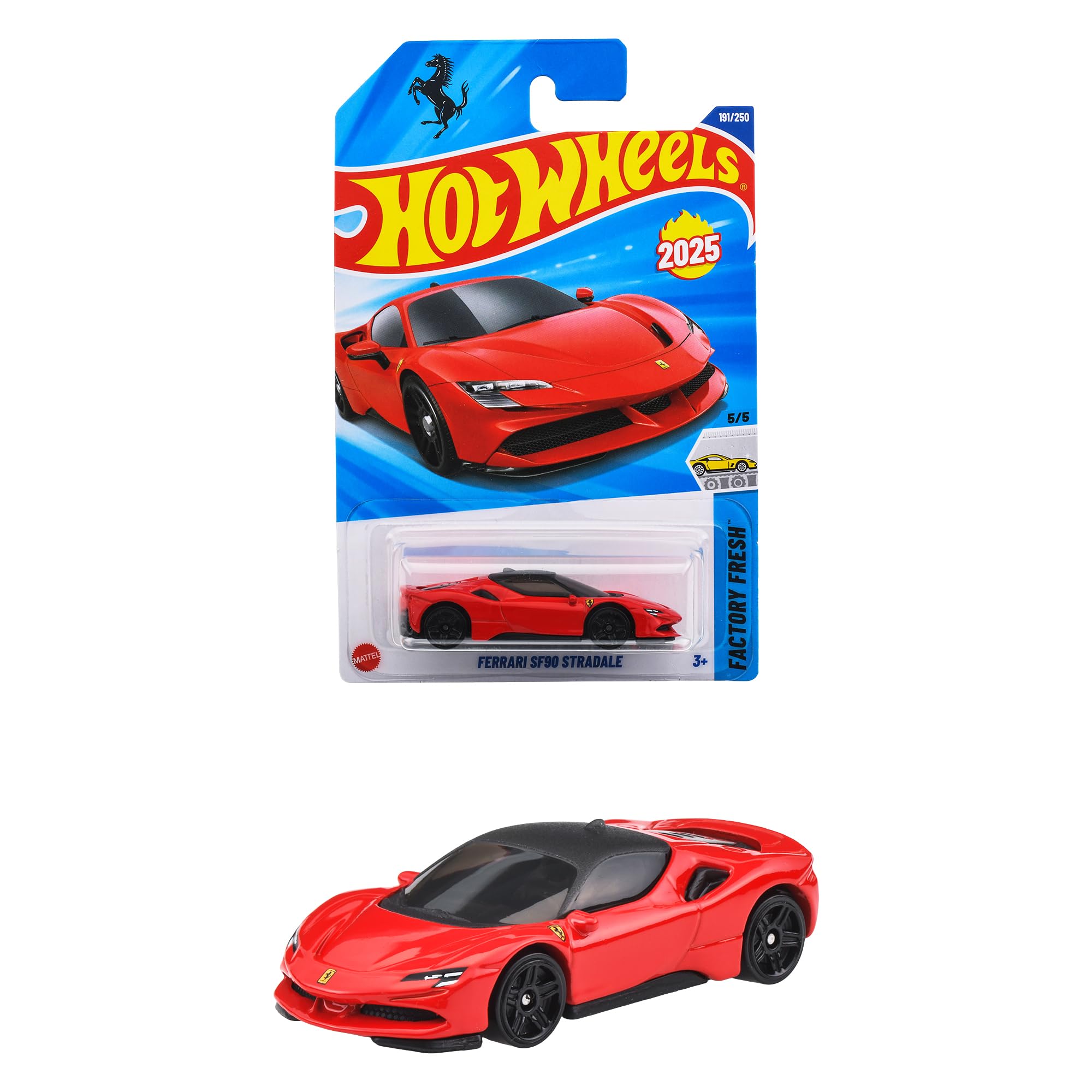 Amazon | ホットウィール(Hot Wheels) ベーシックカー フェラーリ SF90
