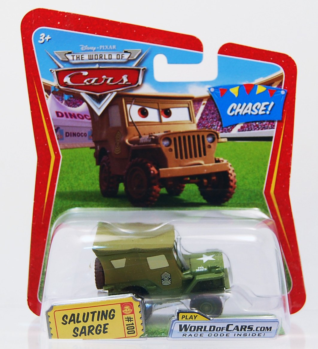 Amazon | マテル ディズニー・ピクサー「カーズ」 CARS SALUTING SARGE
