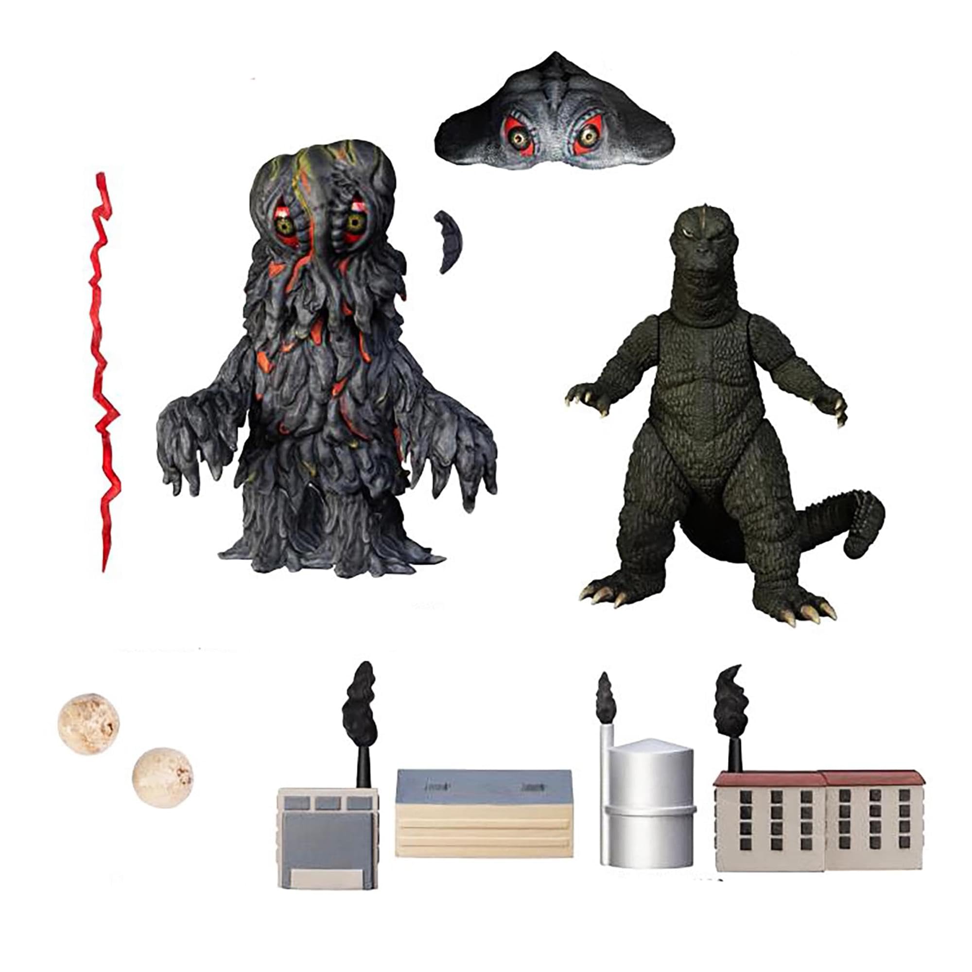 Amazon.co.jp: Mezco - 5ポイントXLゴジラVSヘドラボックスセット