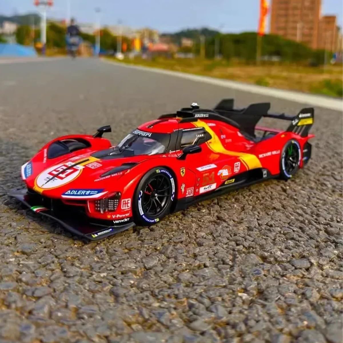Amazon.com: HTLNUZD New 1/18 499p #51 Champion Alloy Racing Car