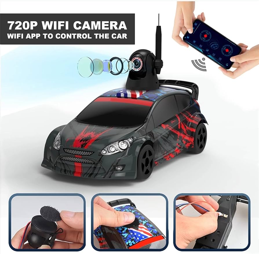Amazon.co.jp: ラジコンカー 1/24 2.4GHz RCレースカーの高速 RC