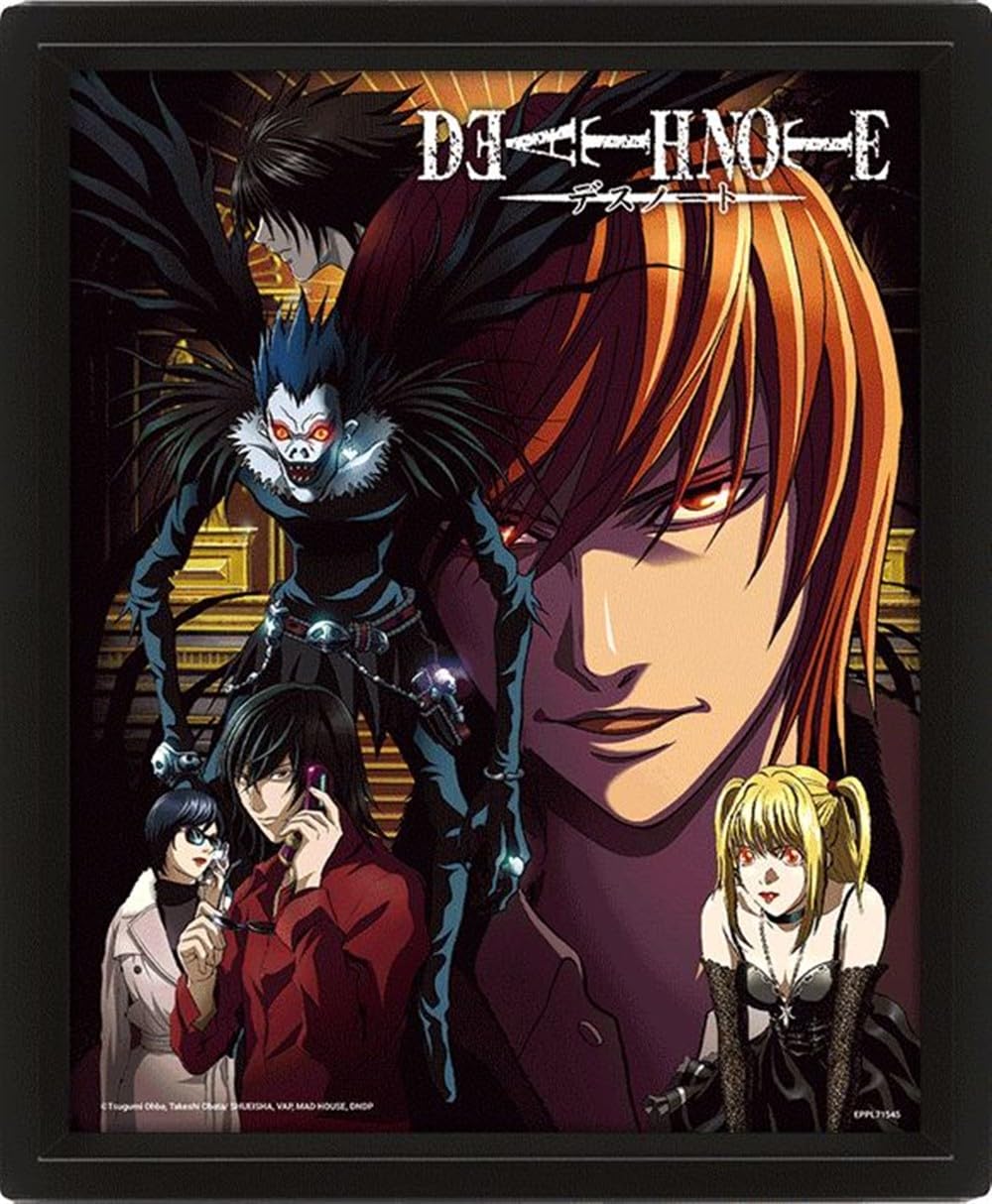 Amazon.co.jp: Pyramid International デスノート ポスター 3D