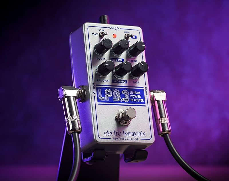 Electro Harmonix LPB-3 - 「LPB-1」をルーツに3バンドEQなど様々な