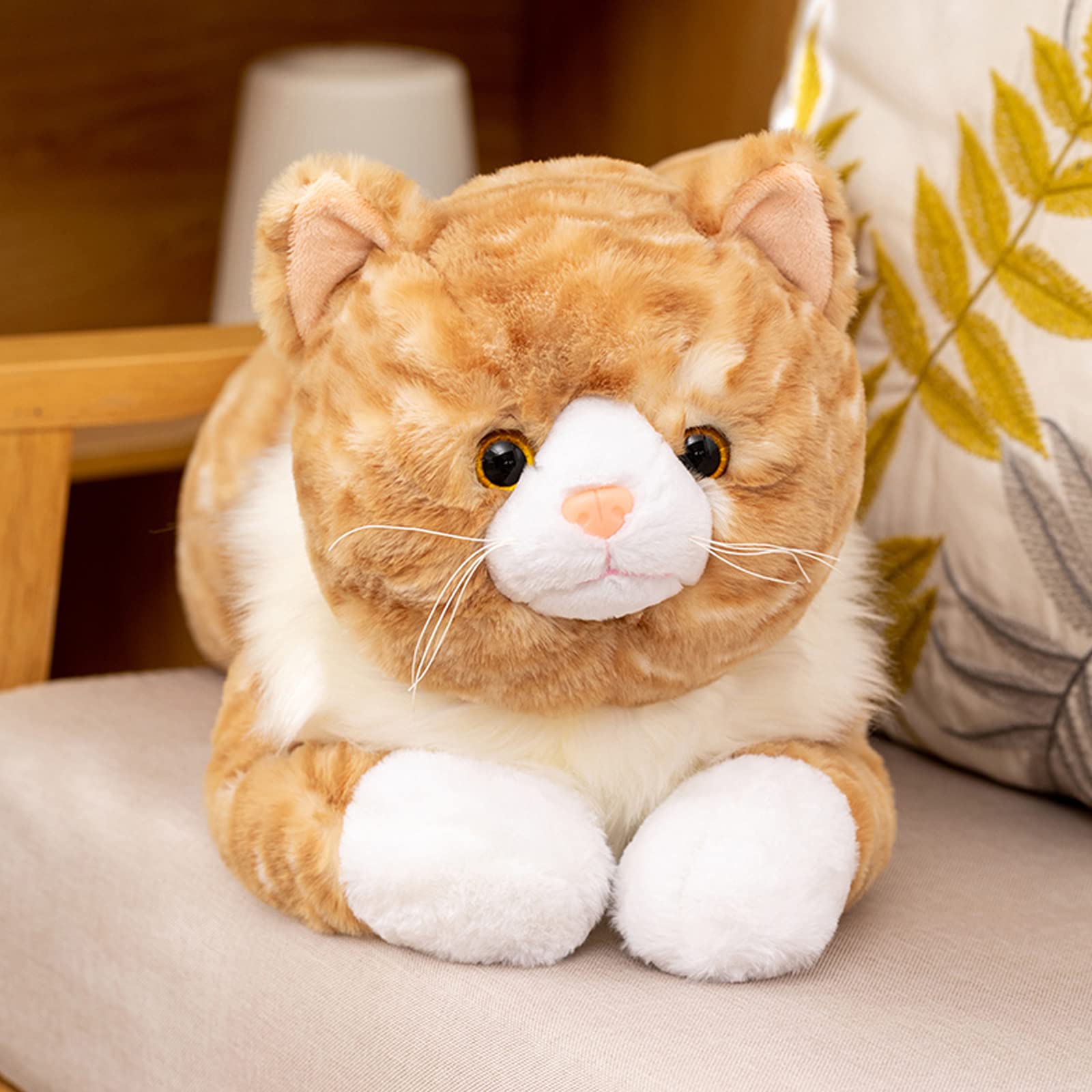 Amazon.com: Fawowe Cat Weighted Stuffed Animals, 3.9 lbs 21.6 inch