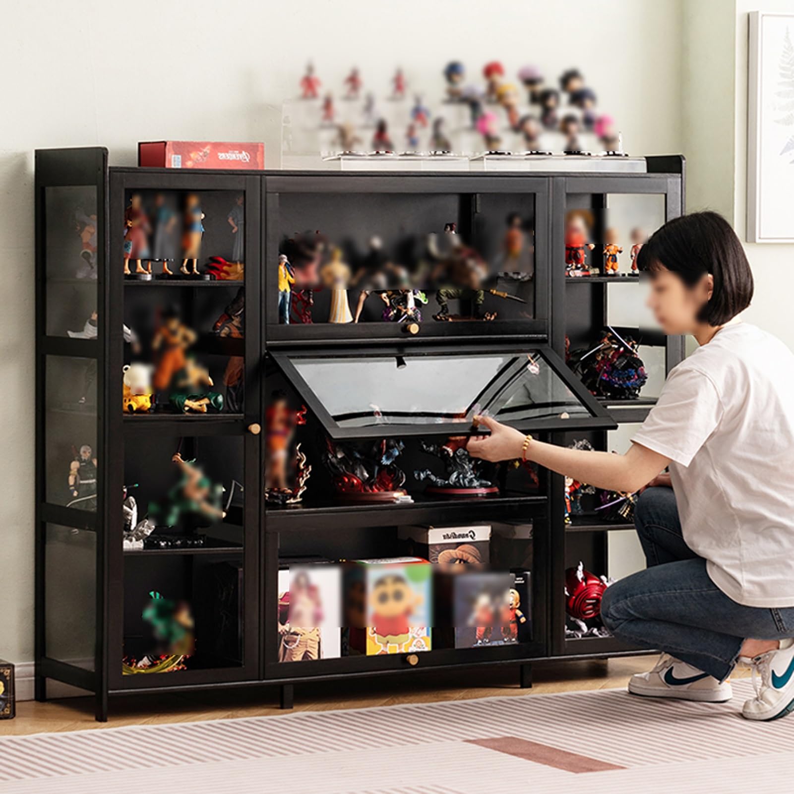 Amazon.co.jp: コレクションケース ガラスケース、骨董品陳列