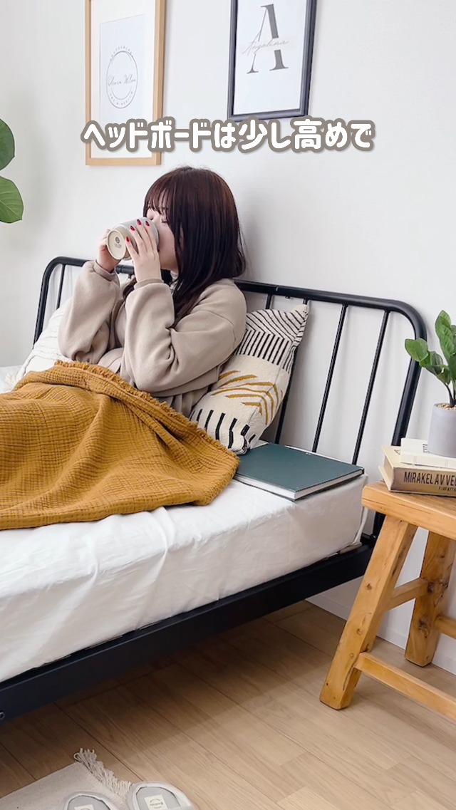 Amazon｜RASIK ベッド シングル フレームのみ ブラック すのこ パイプ