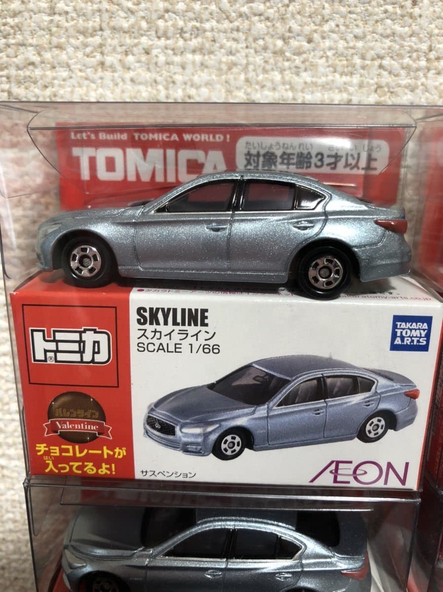 Amazon | トミカ 付き チョコ2022 スカイライン×2 マツダ CX-5 ×2 4台