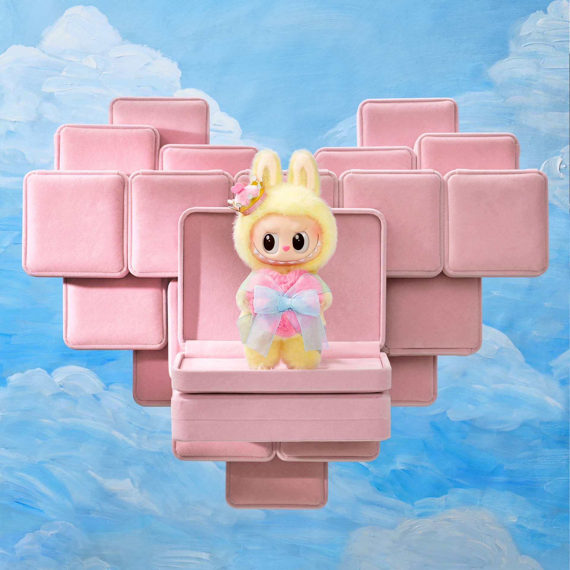 Amazon.com: POP MART The Monsters Let's Checkmate Series-Vinyl
