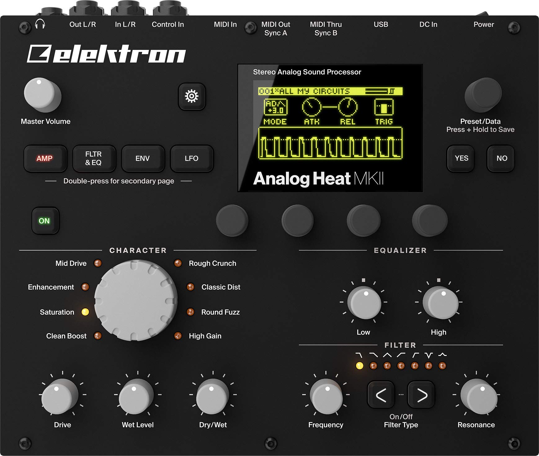 Amazon | elektron Analog Heat MK2 エレクトロン | シンセサイザー