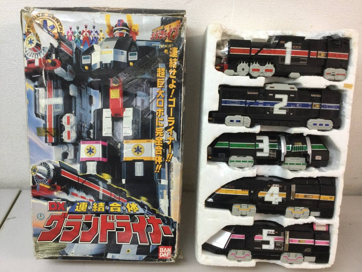 Amazon | 救急戦隊ゴーゴーファイブ 連結合体 DX グランドライナー