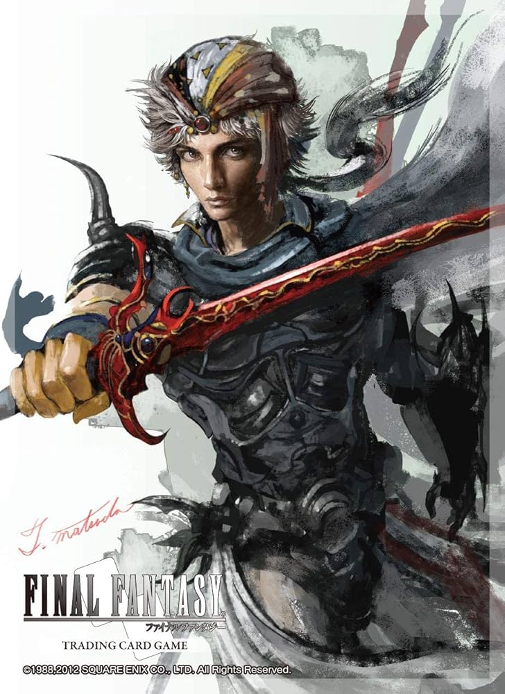 Square Enix Glossy 60 ct Final Fantasy TCG: FFII Firion Standard