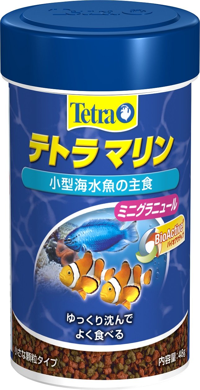 Amazon.co.jp: テトラ (Tetra) テトラミニグラニュール 48g 海水魚の