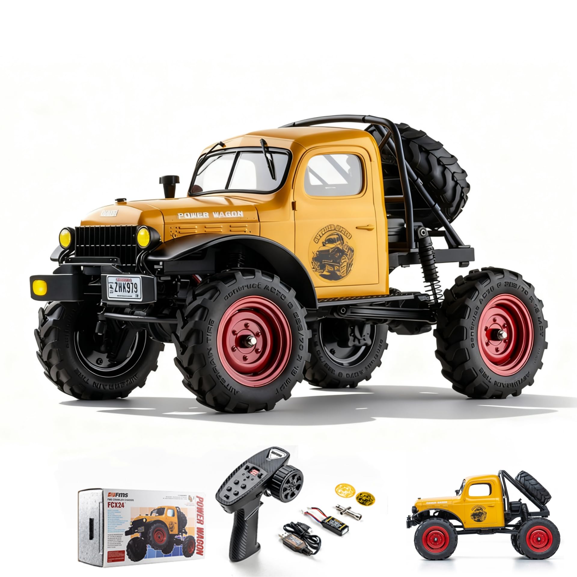 Amazon.co.jp: FMS RCクローラー1/24スケール ラジコン FCX24 パワー