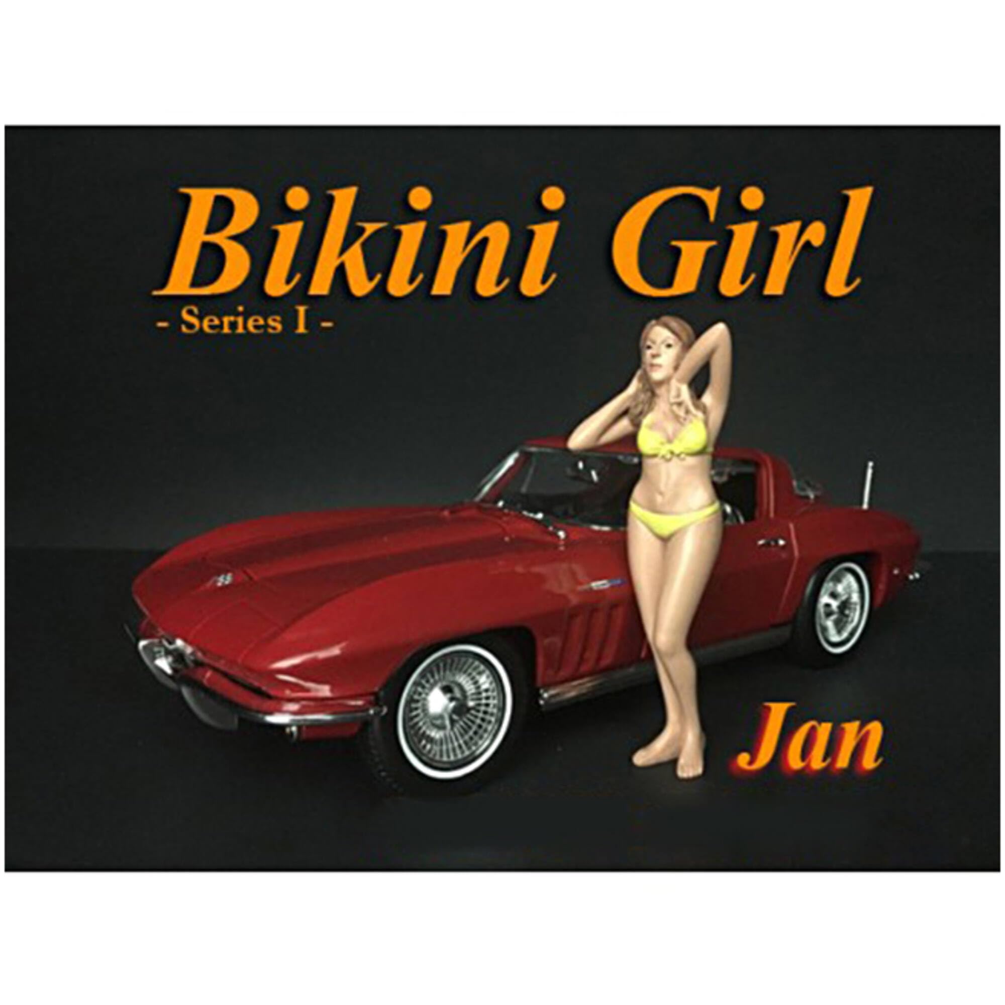 Amazon.co.jp: ビキニガールガール Jan フィギュア 1/24 アメリカン