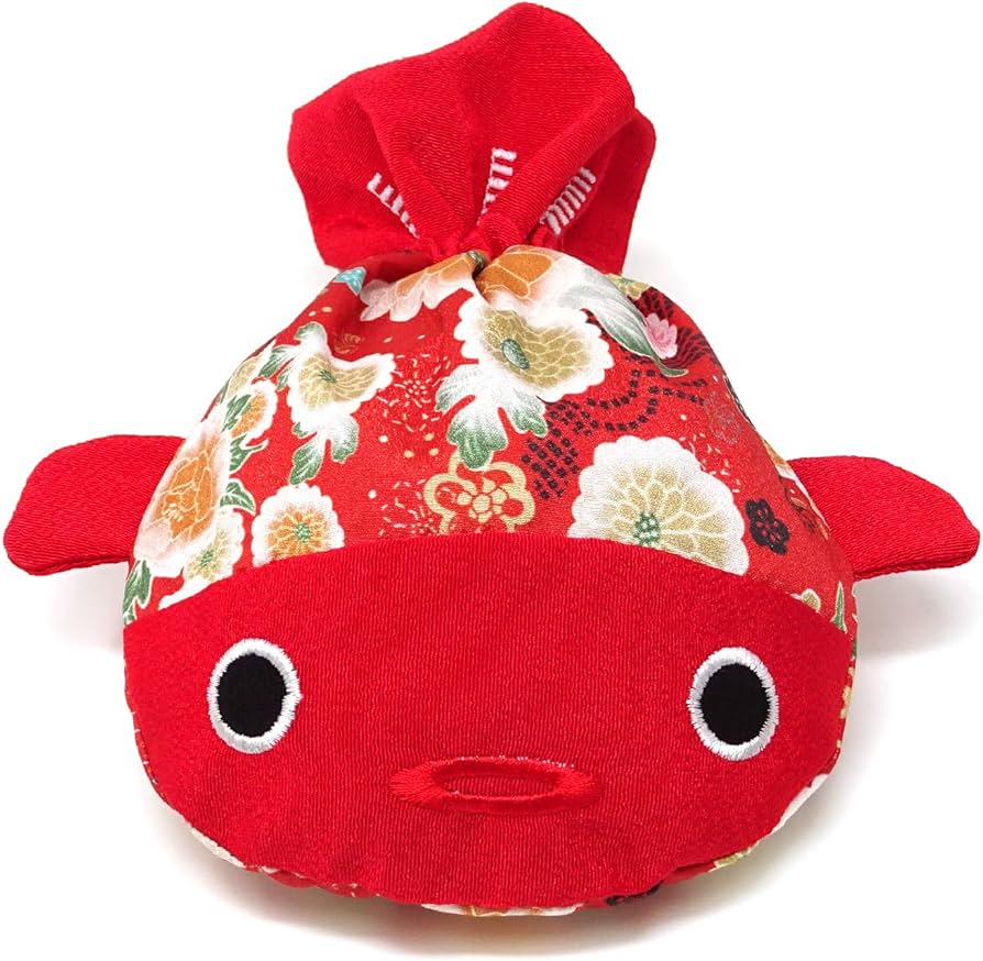 Amazon.com: Honbay Cute Japanese Style Goldfish Drawstring Bag