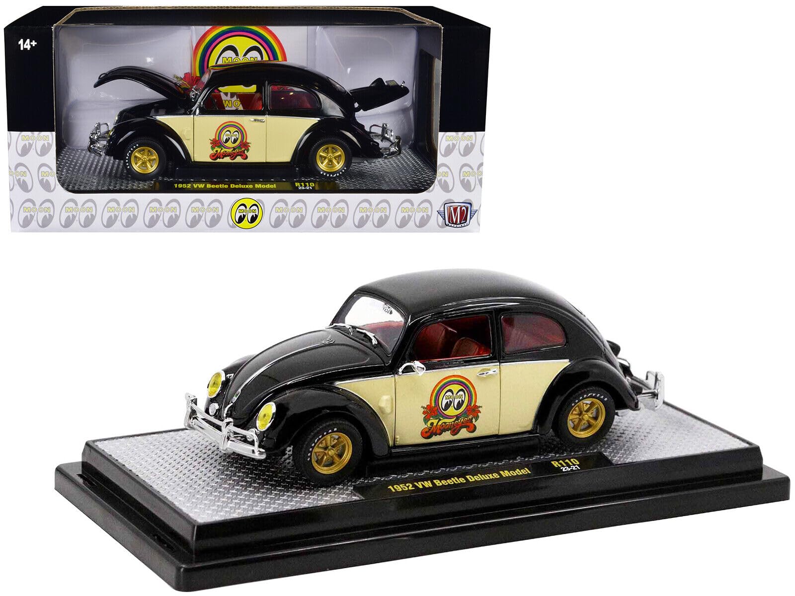 Amazon | M2 Machines 1/24 ムーンアイズ フォルクスワーゲン 1952