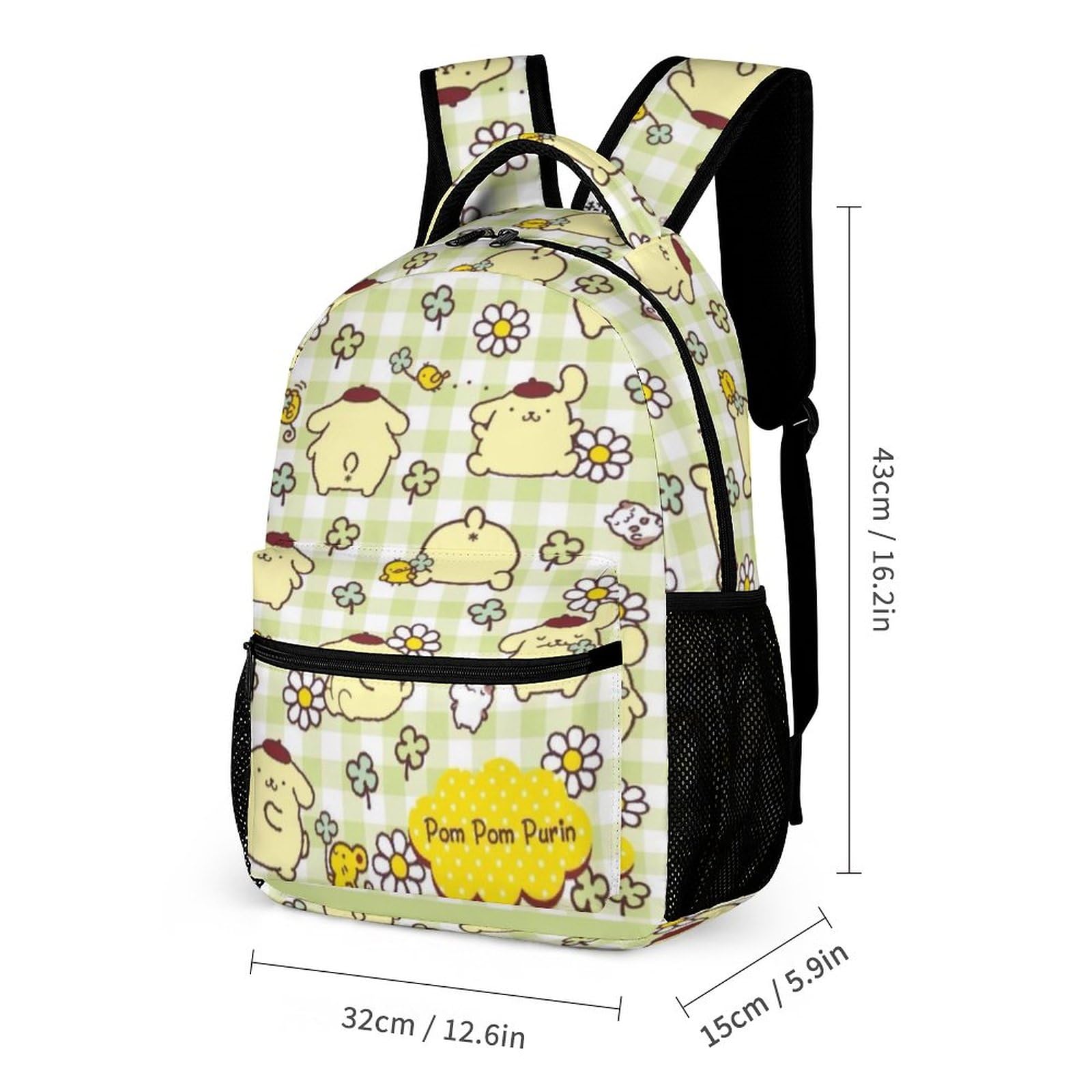 Amazon.co.jp: ポムポムプリン 双肩バッグ リュックサック アニメ