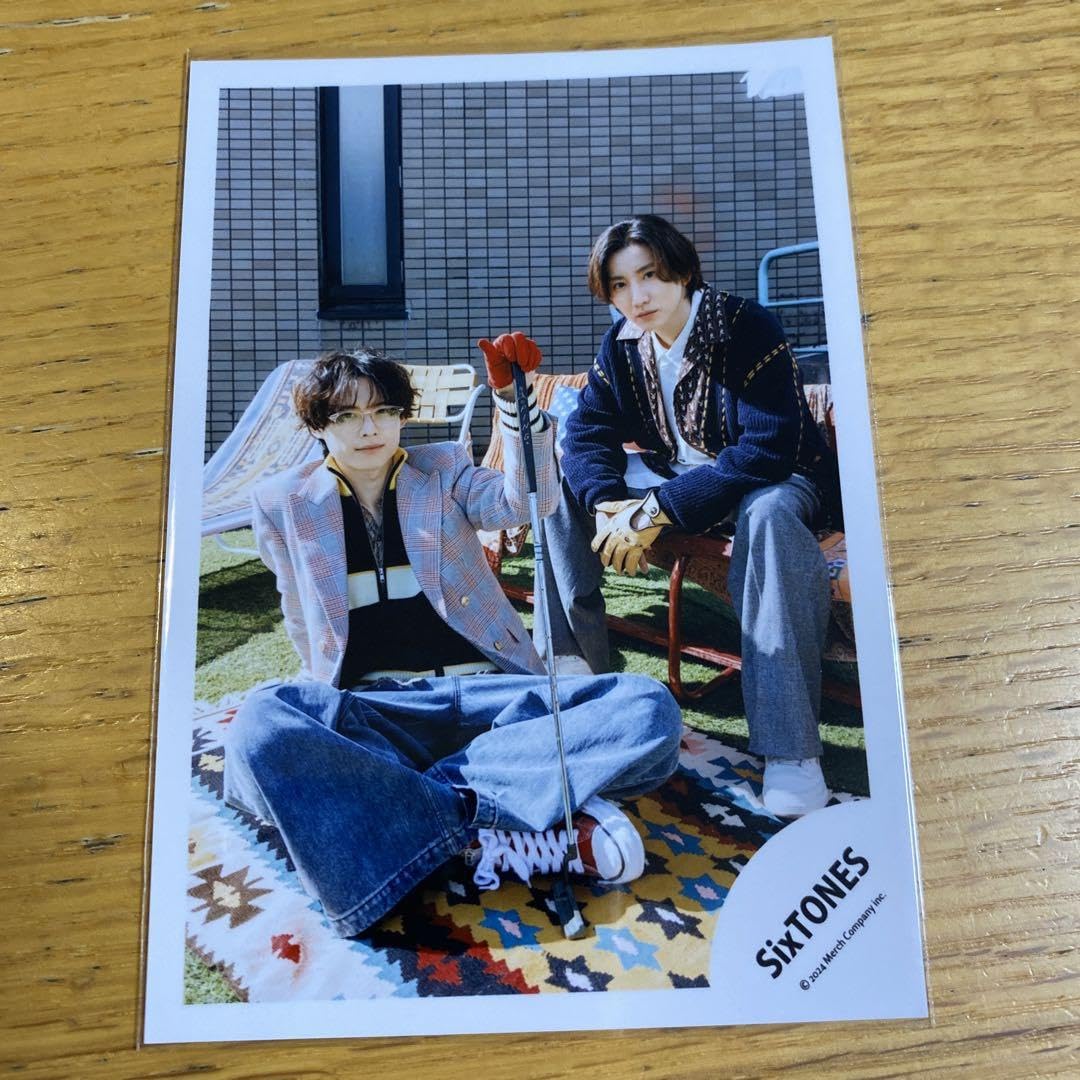 Amazon.co.jp: SixTONES 京本大我 松村北斗 きょもほく 公式写真