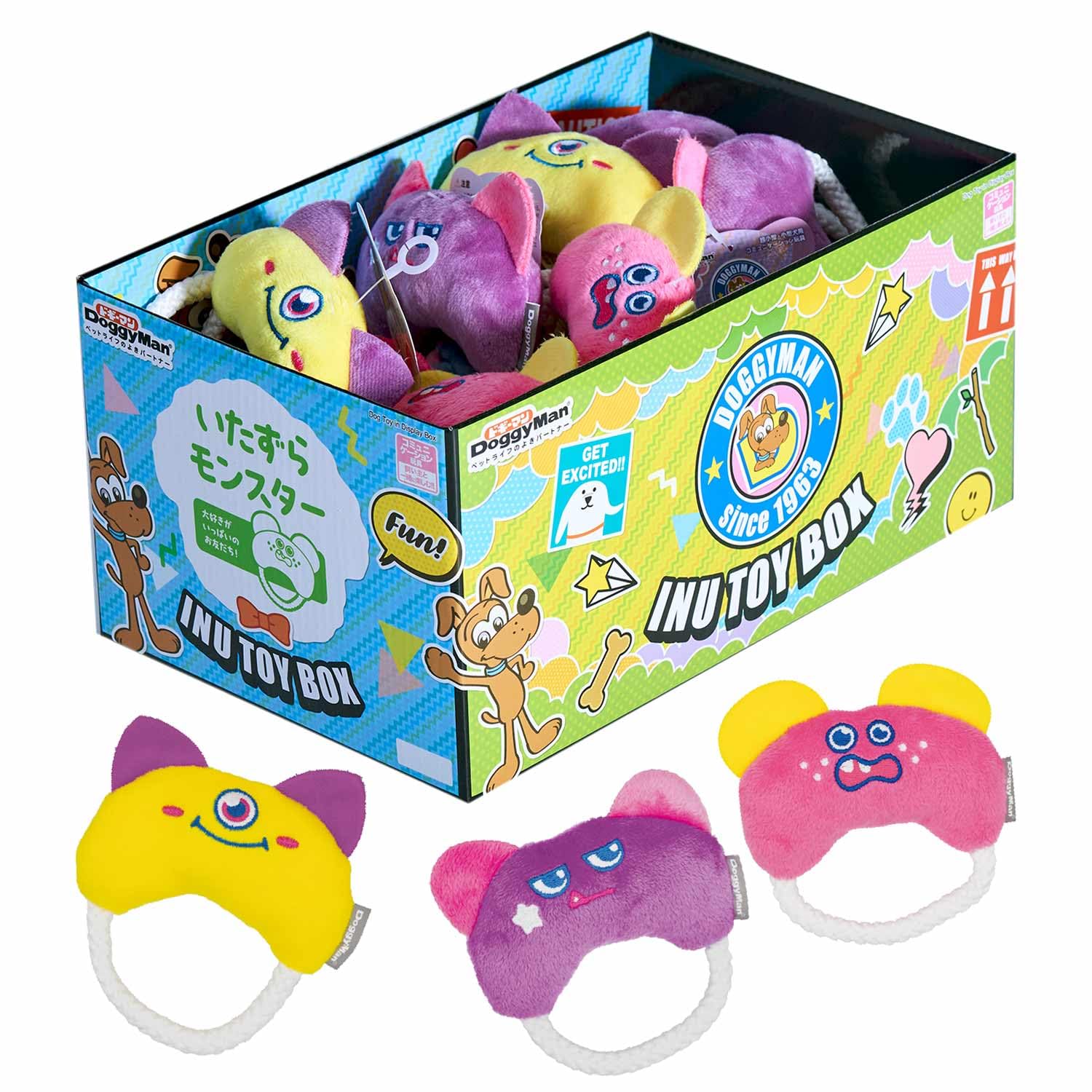 Amazon.co.jp: ドギーマン InuToyBoxいたずらモンスター 18個