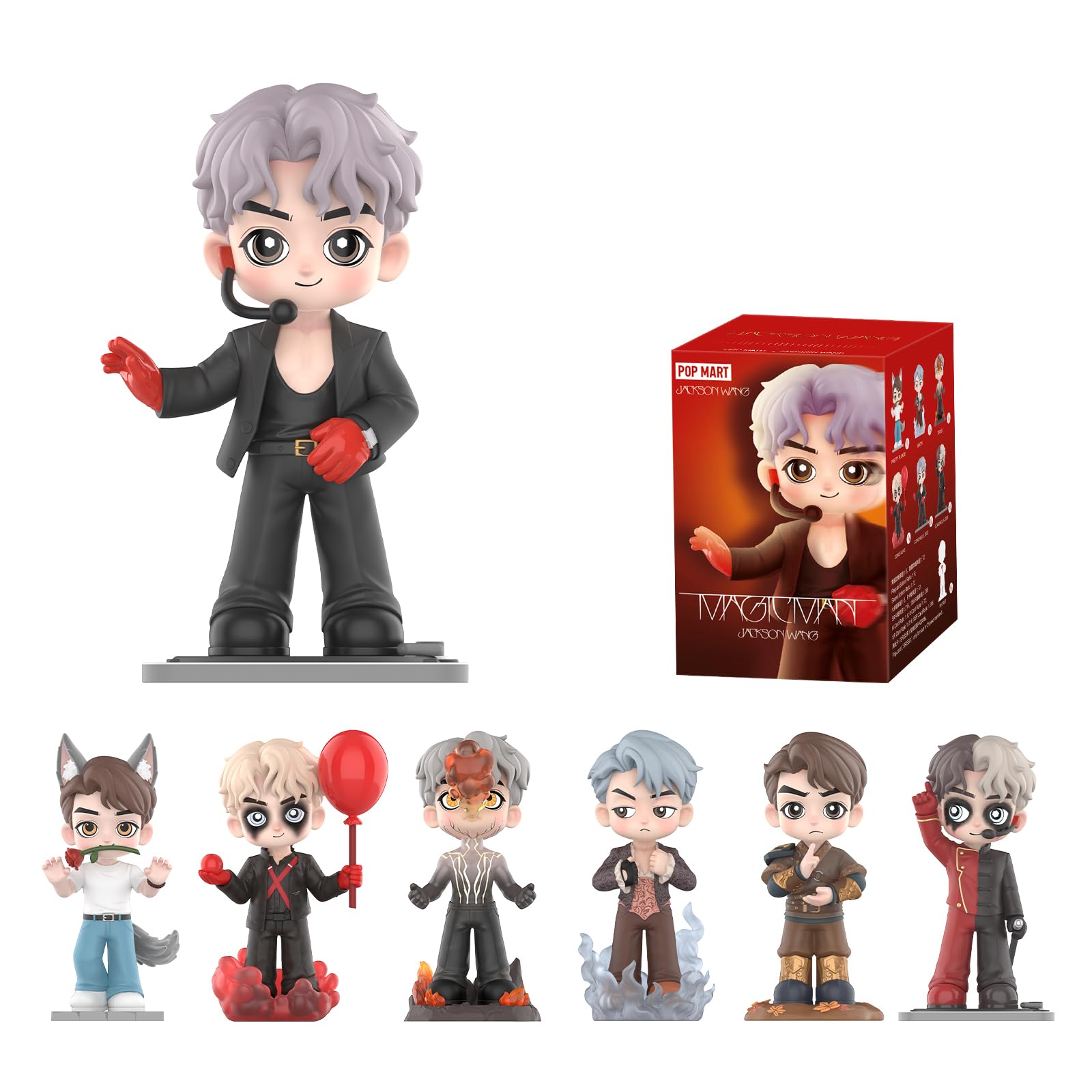 Amazon.co.jp: POP MART ジャクソンワンマジックマンシリーズ