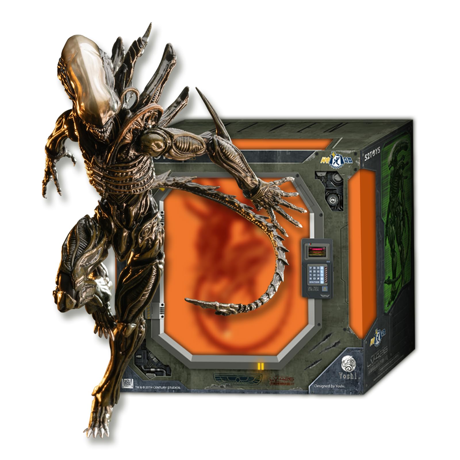 Amazon.co.jp: 52TOYS FigLite エイリアン・ゼノモーフ(ALIEN