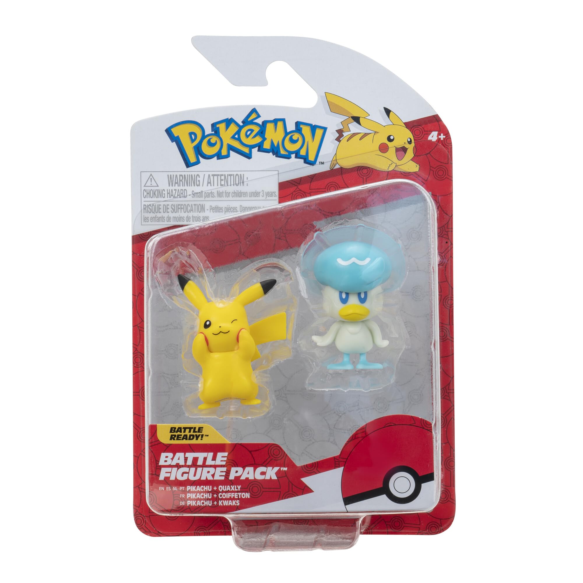 Amazon.co.jp: JazwaresポケモンPKW3357バトルフィギュアセット クワク