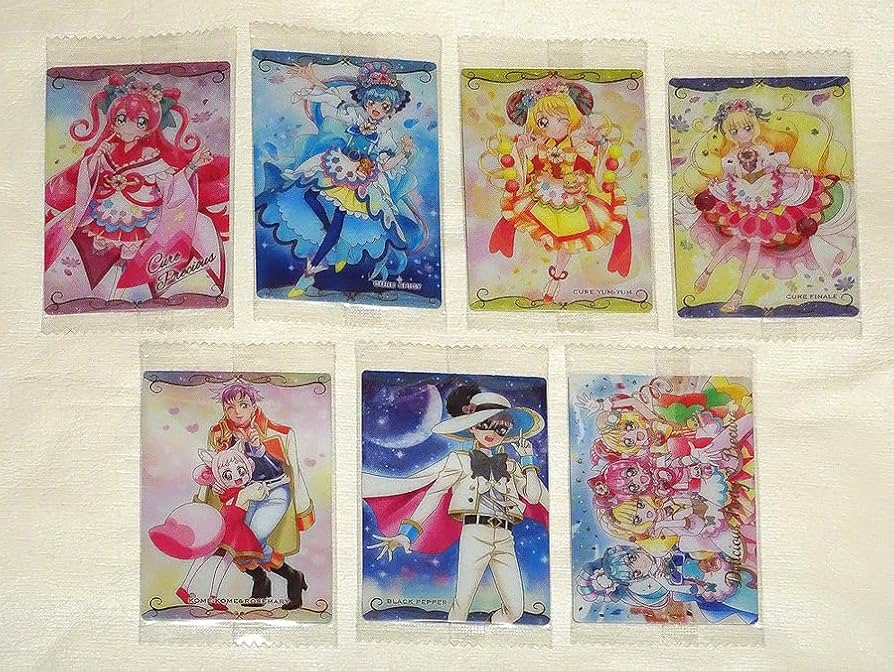 Amazon.co.jp: デリシャスパーティプリキュア カードウエハース77種