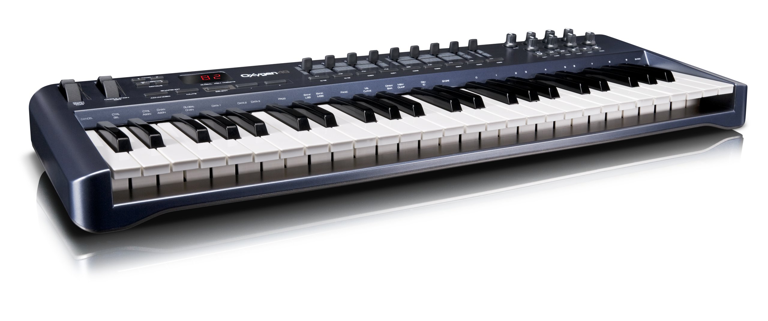 Amazon | 【正規品】 M-AUDIO 49鍵盤USB MIDIコントローラー Oxygen 49