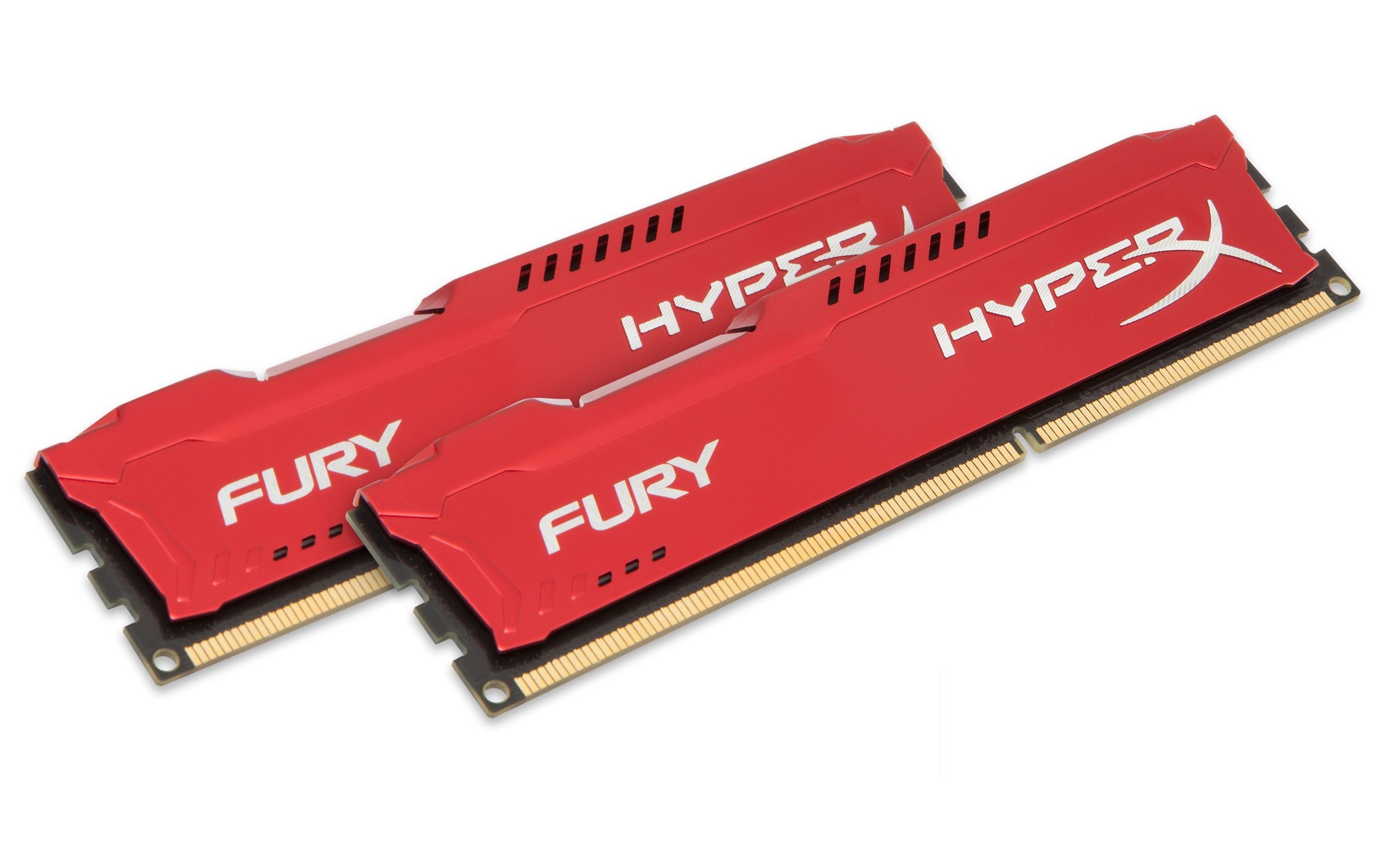 Kingston HyperX FURY 8GB Kit (2x4GB) 1866MHz DDR3 CL10 DIMM - Red