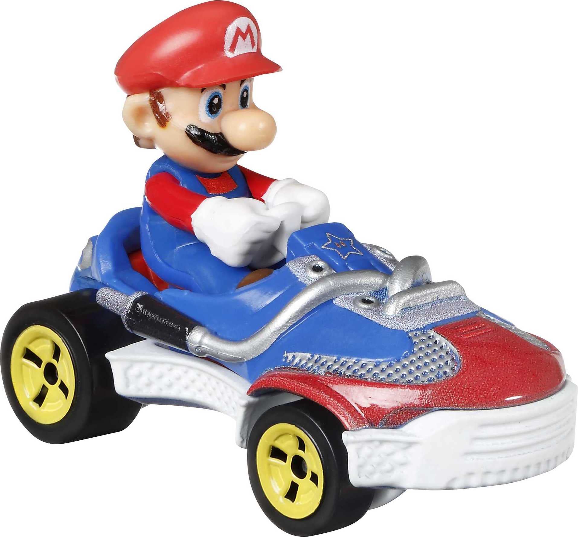 Amazon | ホットウィール(Hot Wheels) マリオカート 4パック 【3才