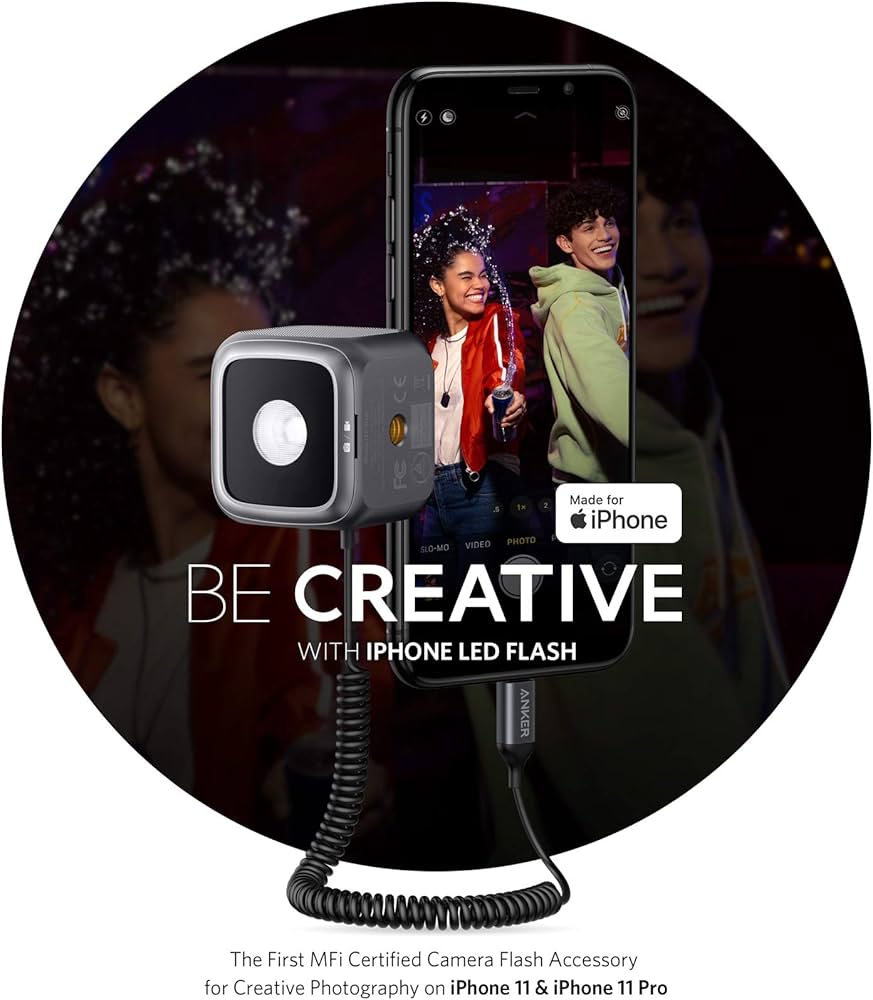 Amazon.co.jp: Anker iPhone LED Flash (iPhone専用 LEDフラッシュ