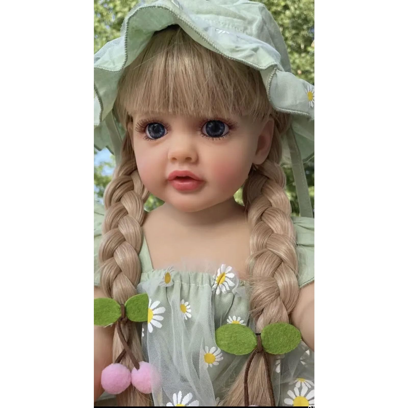 Amazon.co.jp: 21 ''リボーンドール幼児の女の子人形ソフトシリコン