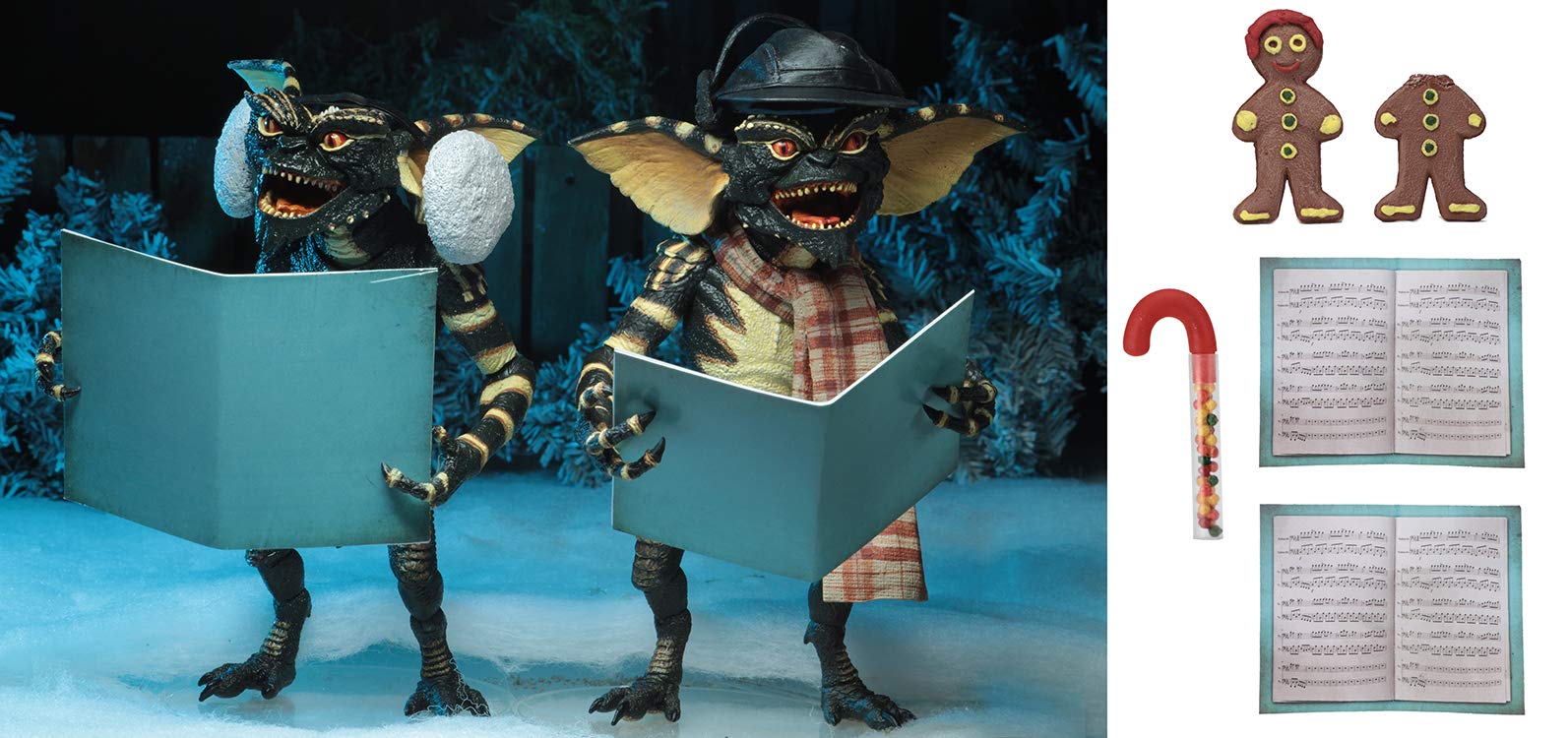 Amazon | NECA グレムリン ウィンター・グレムリン フィギュア 2体