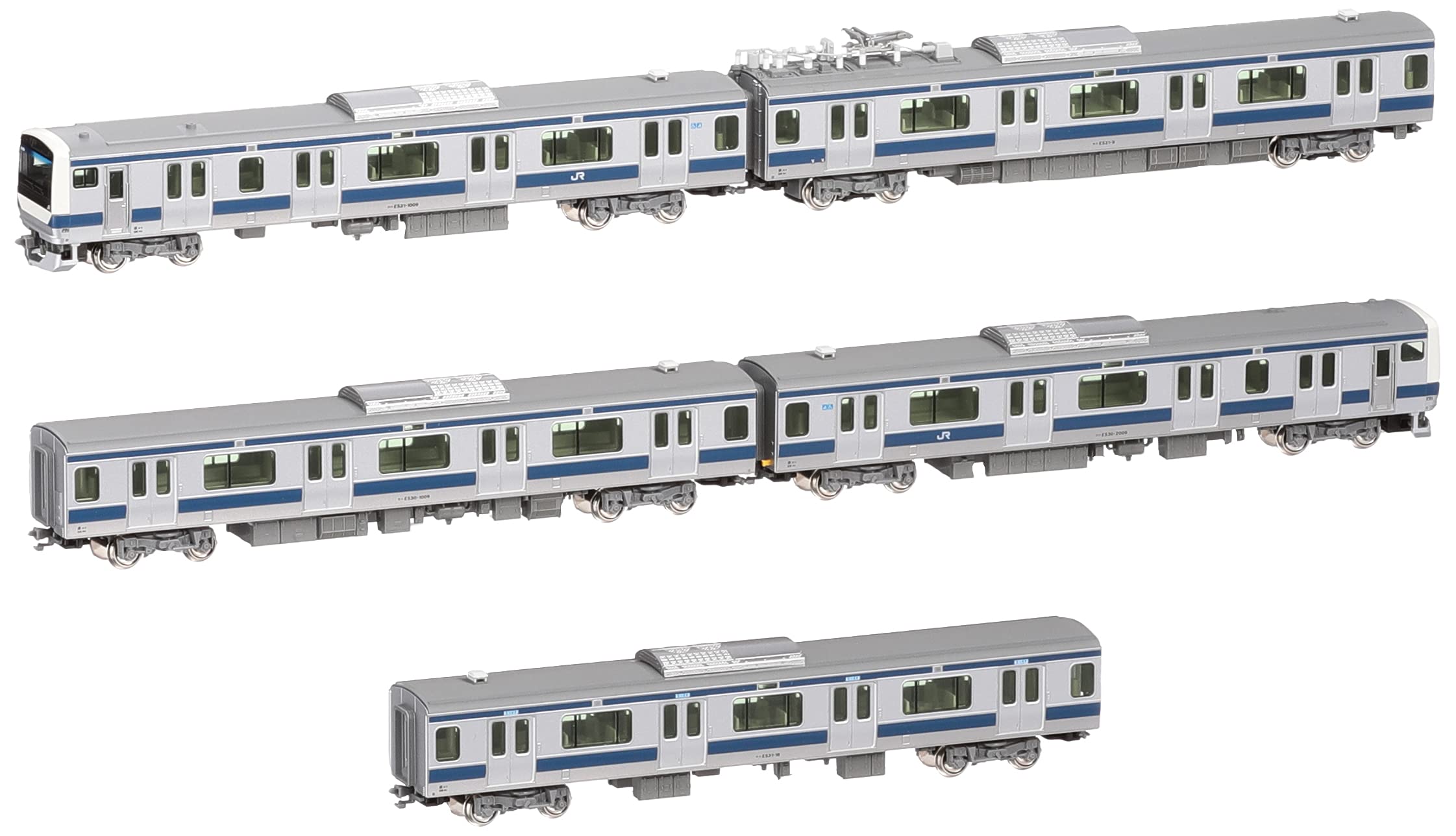 10-1846 E531系 常磐線・上野東京ライン 付属編成セット(5両)(動力