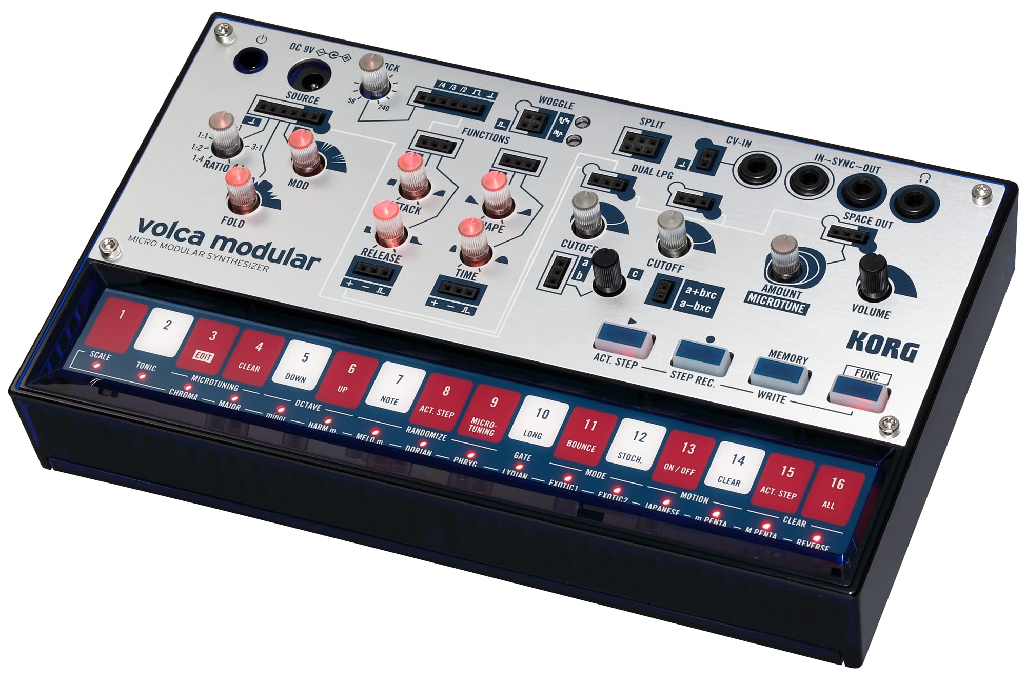 Amazon | KORG モジュラー シンセサイザー volca modular パッチング
