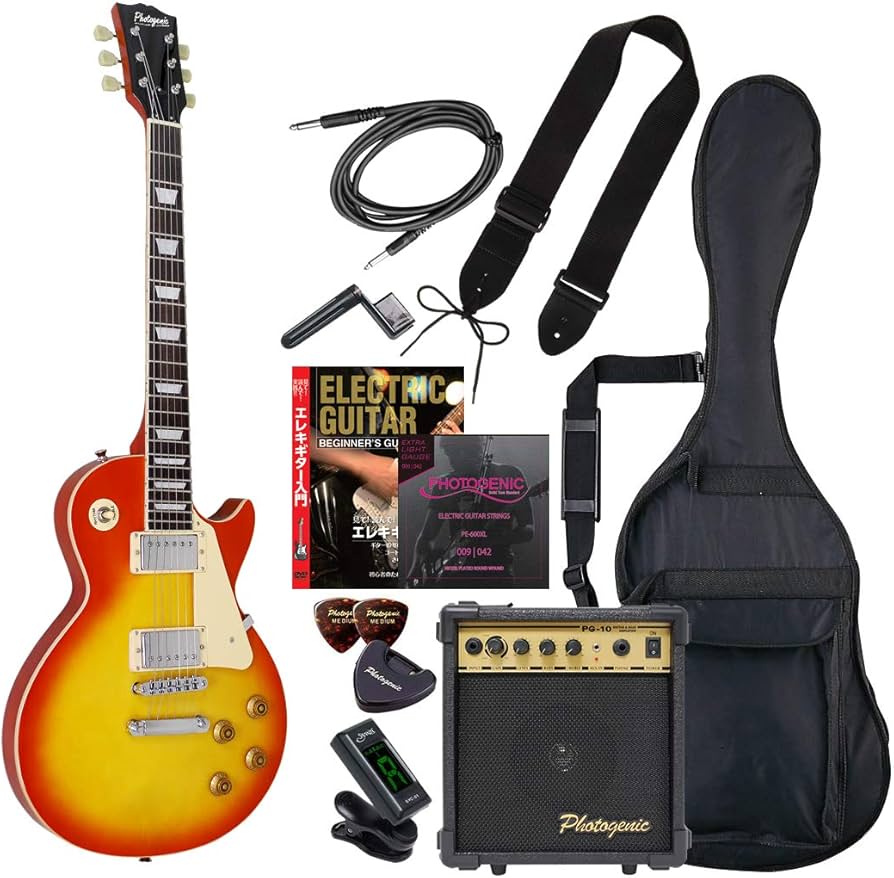 Amazon.co.jp: PhotoGenic LP-260/CS Cherry Sunburst Electric Guitar