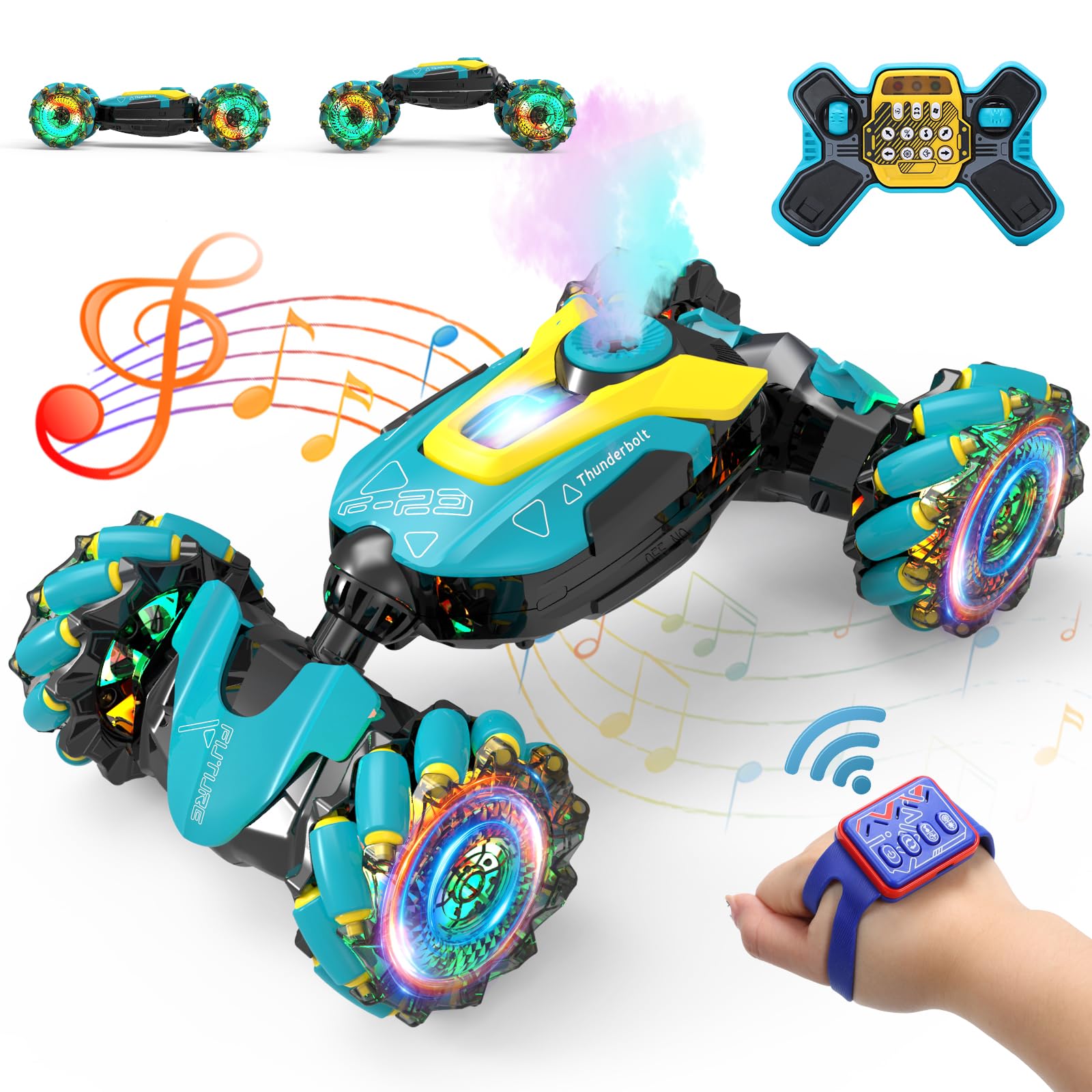 Amazon.co.jp: ラジコンカー ジェスチャーラジコン 子供向け スタント