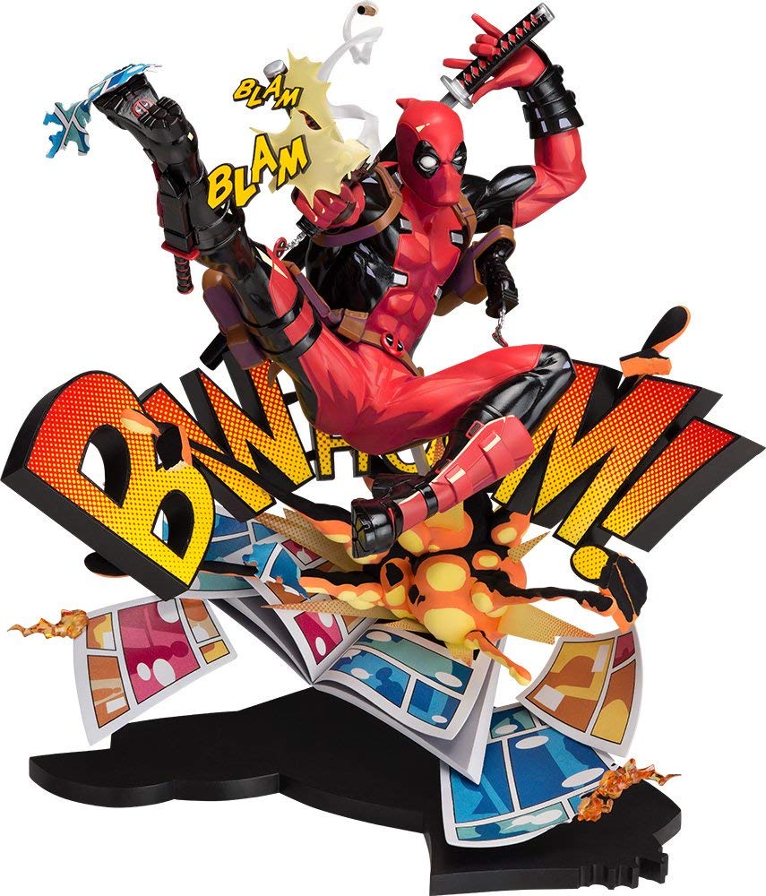 Deadpool: Breaking The Fourth Wall PVC Statue : Amazon.com.au