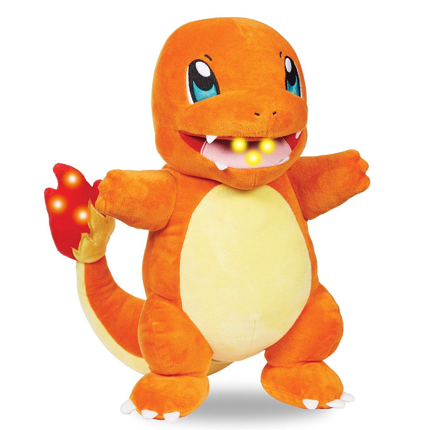 Amazon.co.jp: ポケモン 10インチ 炎のアクション ヒトカゲ ぬいぐるみ