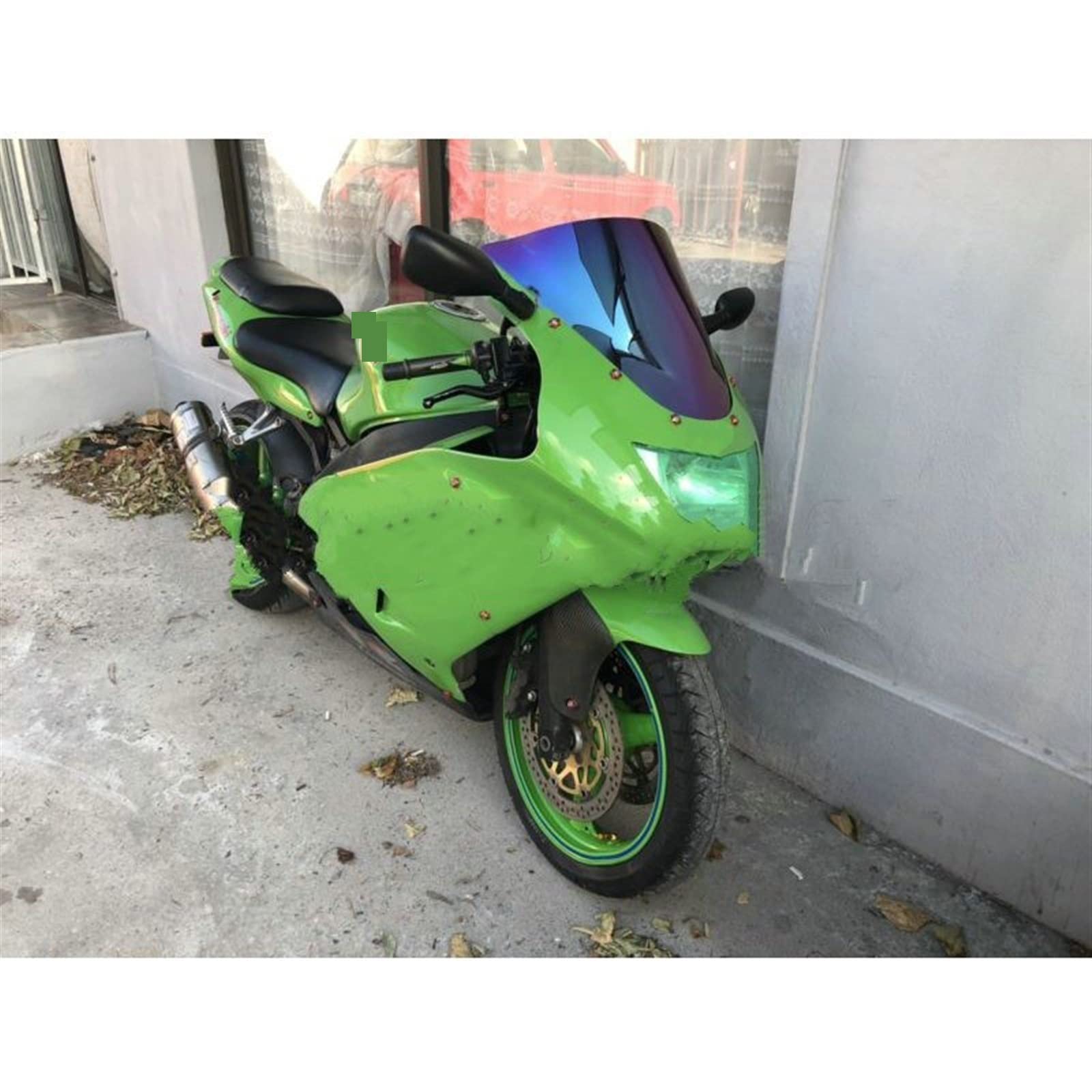 Amazon.co.jp: バイク 風防 ウイ 用に適合する忍者 に適合するZX9R に