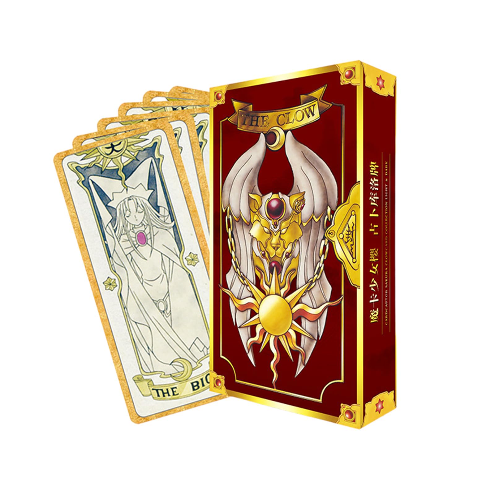 Amazon.co.jp: 【Azuiblc】クロウカード 16×7.2cm 56＋3枚セット