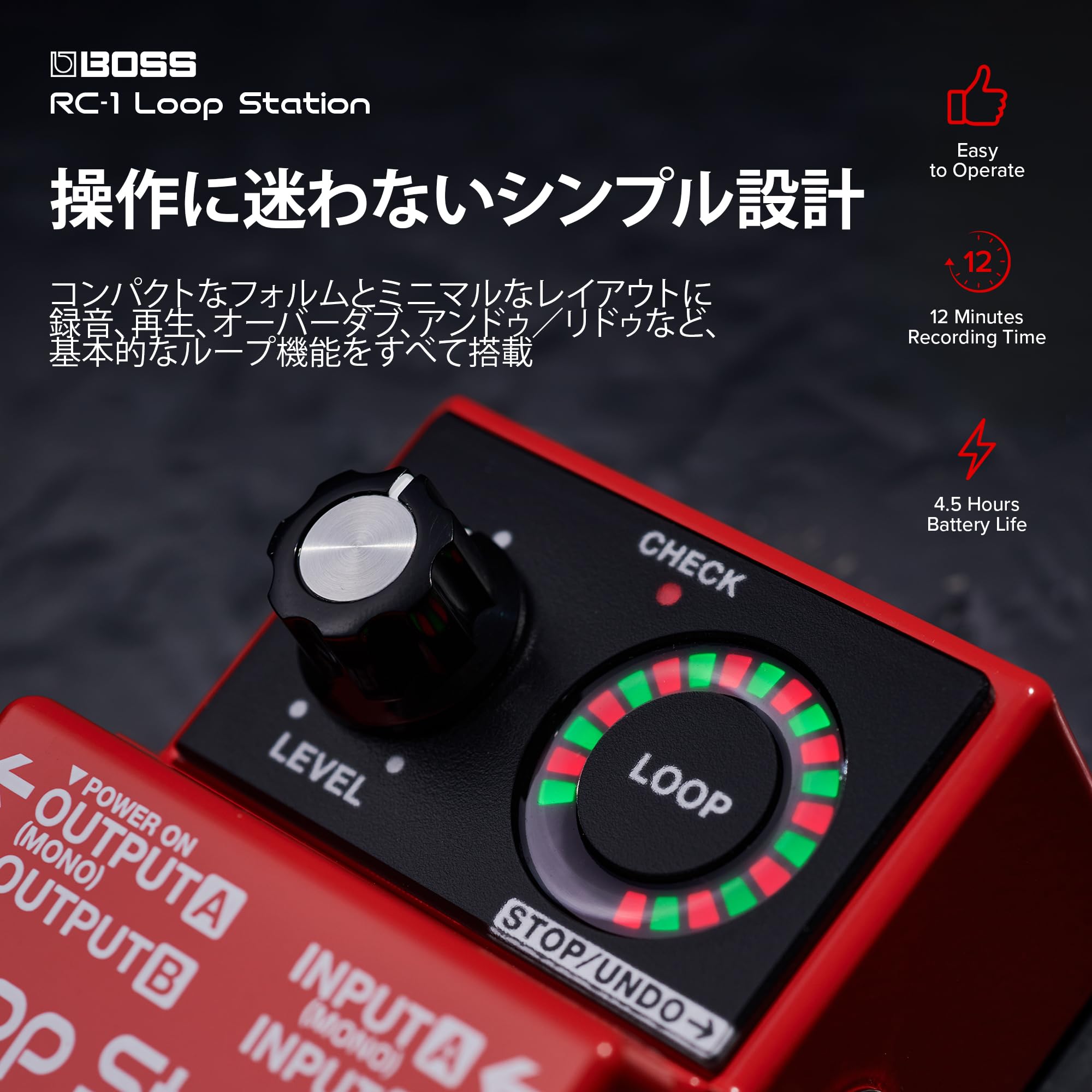 Amazon | BOSS ボス ループステーション RC-1 ルーパー コンパクト
